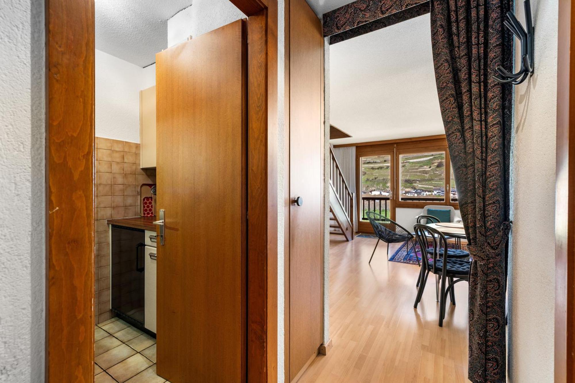 Duplex Cosy Aux Bains De Saillonアパートメント エクステリア 写真