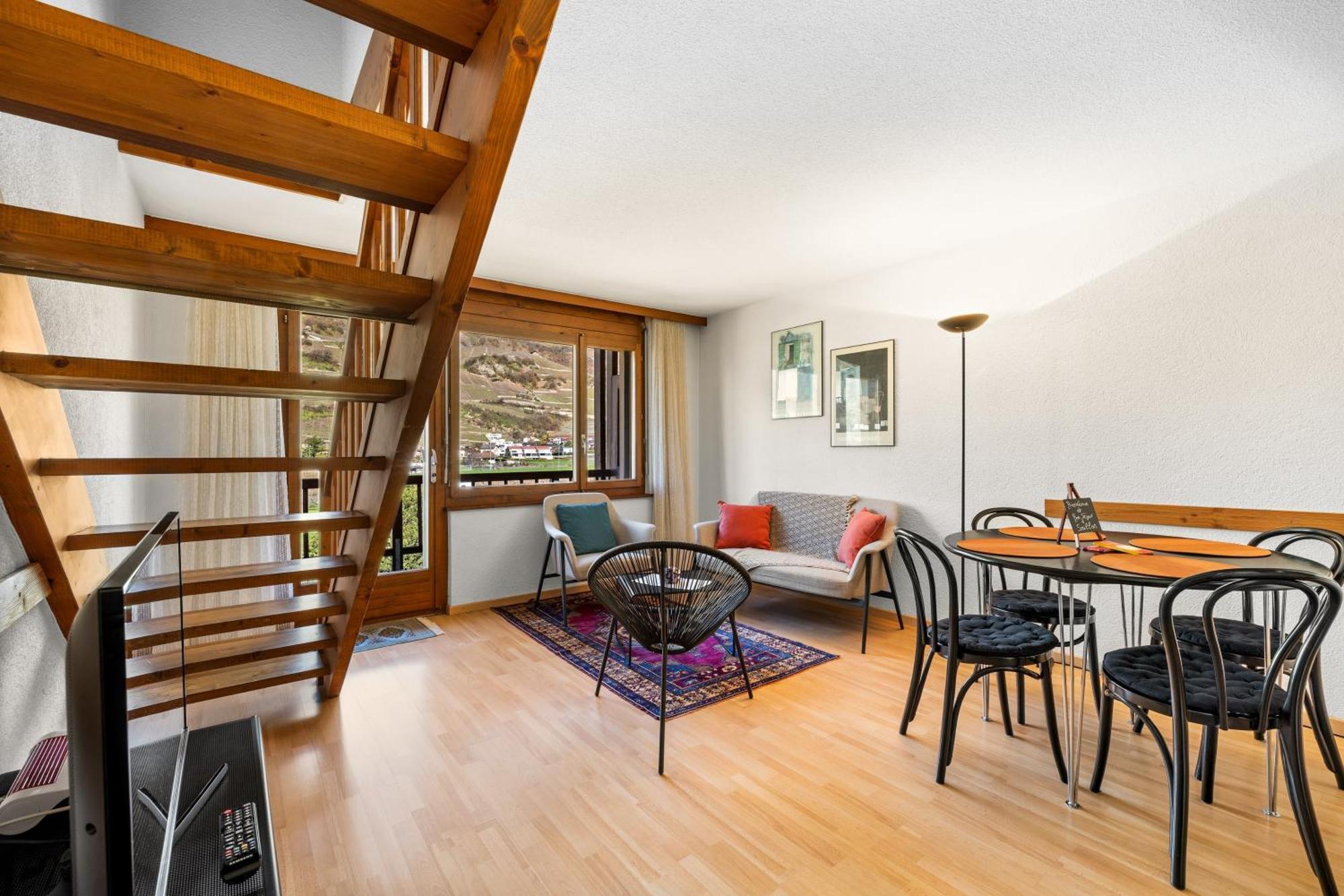 Duplex Cosy Aux Bains De Saillonアパートメント エクステリア 写真