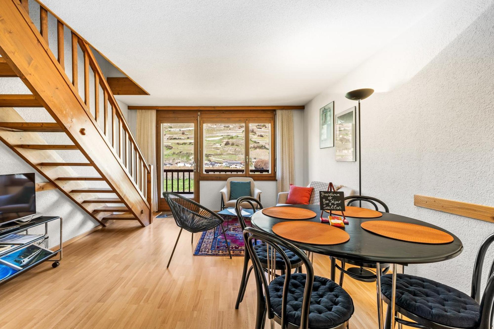 Duplex Cosy Aux Bains De Saillonアパートメント エクステリア 写真